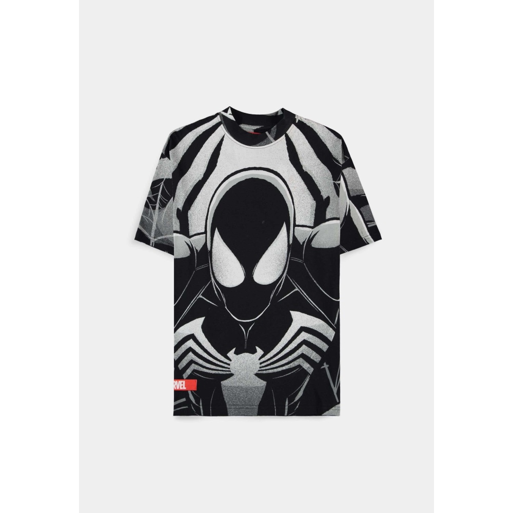Marvel SpiderMan - Venom AOP Tshirt Homme - Noir